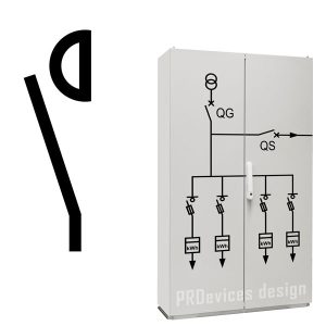 Symbol elektryczny - stycznik